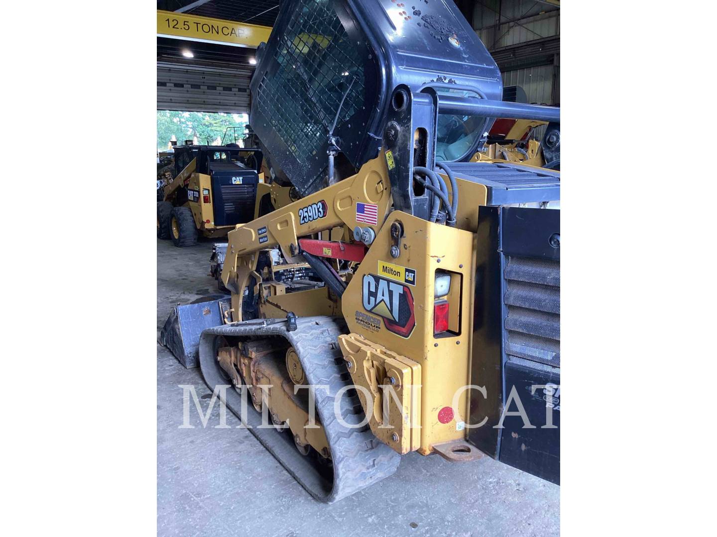 Caterpillar 259D3, 2671 hours, S/N: CW915471, 2021 - Image 4