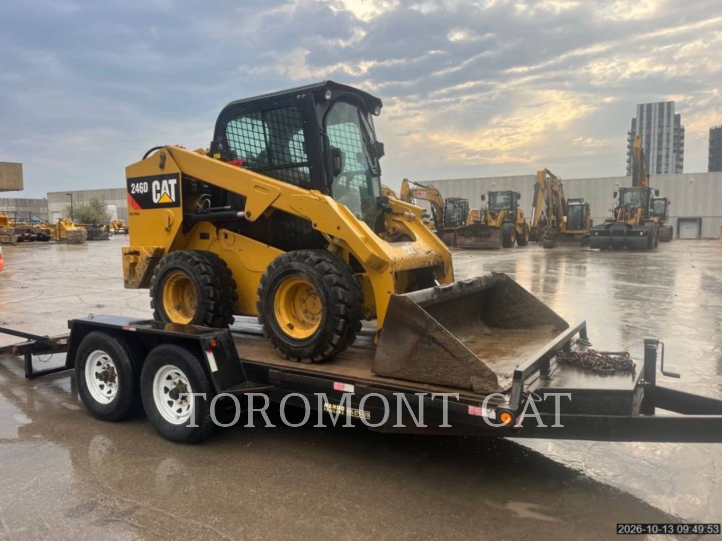 Cat 246D, Skid Steer Loader, 2209 hours, S/N: BYF05007, 2019 - Image 2