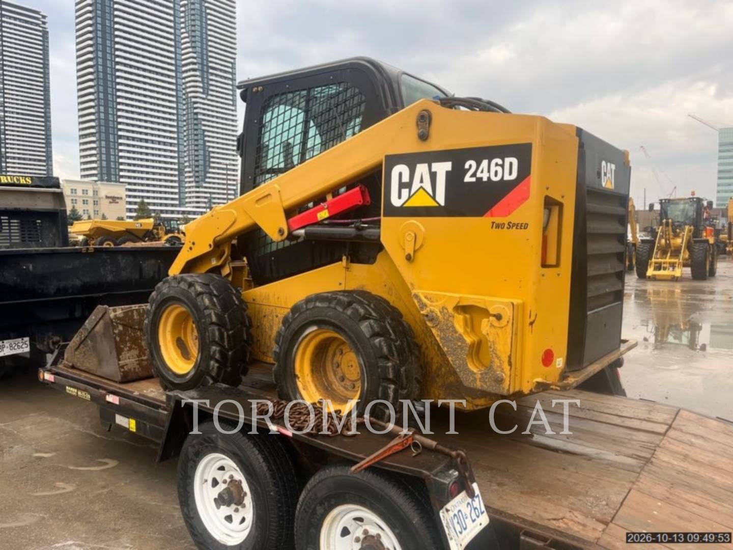 Cat 246D, Skid Steer Loader, 2209 hours, S/N: BYF05007, 2019 - Image 4