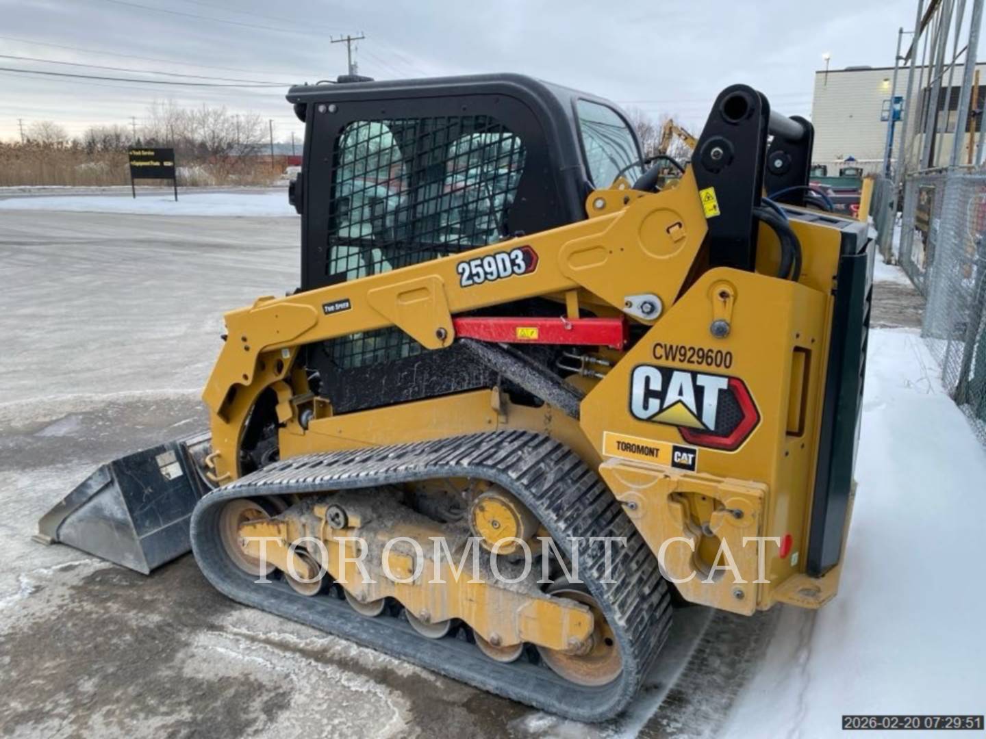 Caterpillar 259D3, 600 hours, S/N: CW929600, 2023 - Image 4