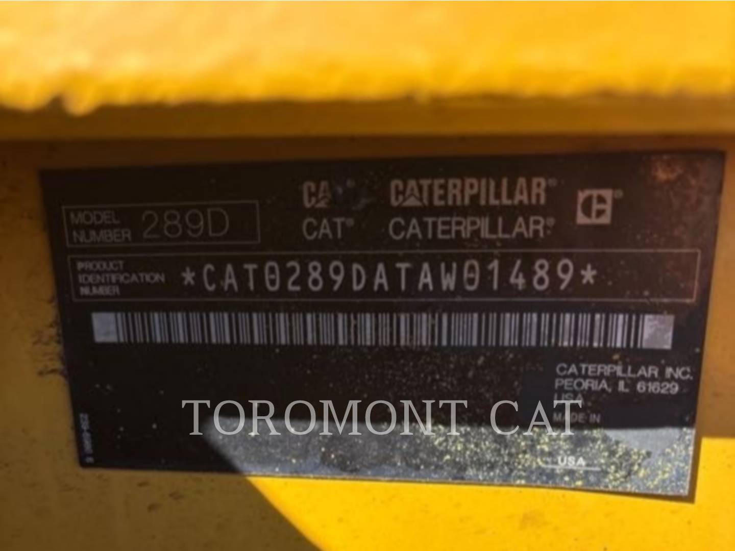 Cat 289D, Skid Steer Loader, 5266 hours, S/N: TAW01489, 2014 - Image 6