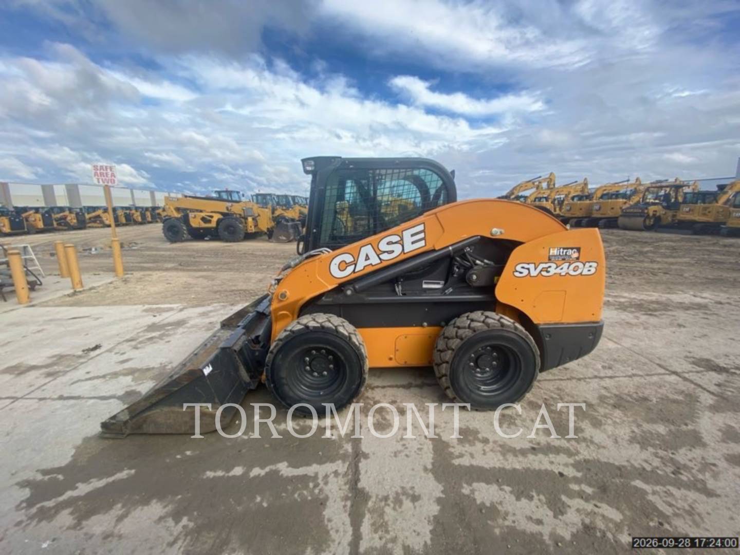 Case/New Holland SV340B, Skid Steer Loader, 2603 hours, S/N: NNM422095, 2023 - Image 7