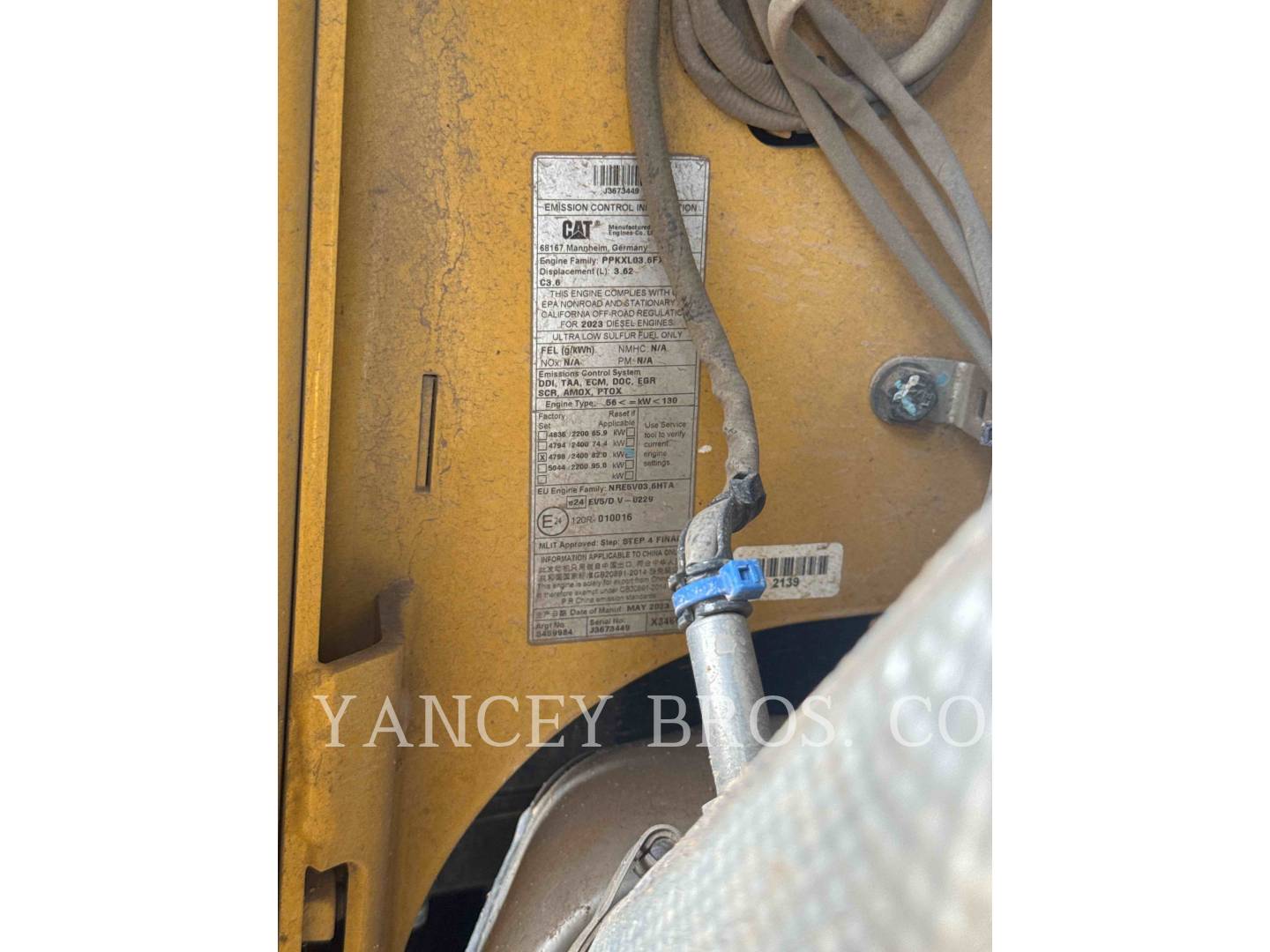 Caterpillar D312, 1615 hours, S/N: XKW04743, 2023 - Image 8