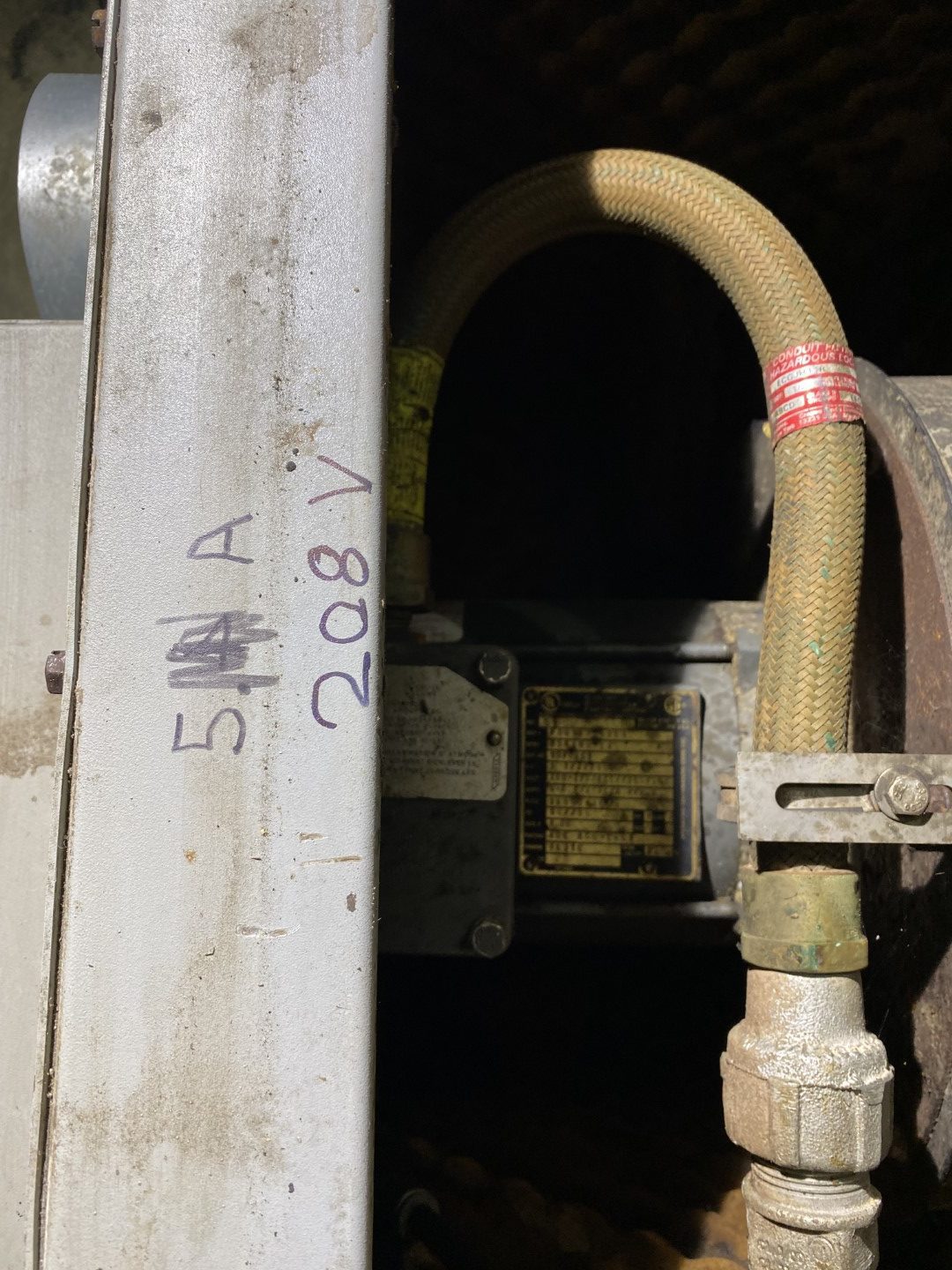 500 cfm Small dust collector with fan, as is - Image 7