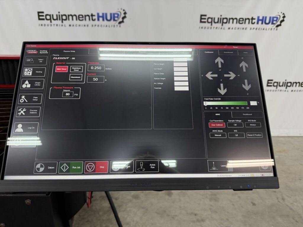 Lincoln Electric #Torchmate-4400, CNC plasma table, 4' x 4', needs power source - Image 7