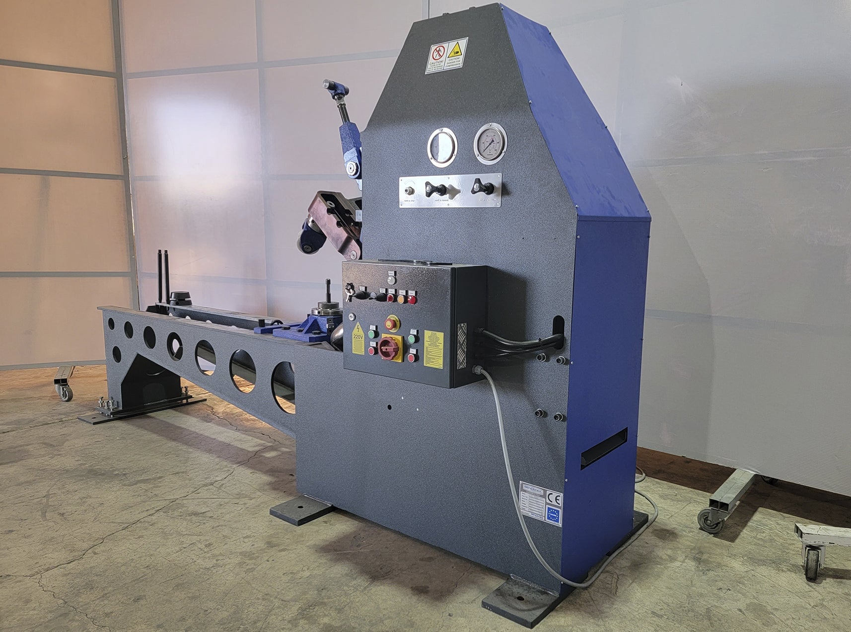 1/2" x 13' Bendmak #FMB-13X4000-TERS, hydraulic flanger, 220 V., 3-phase, new - Image 3