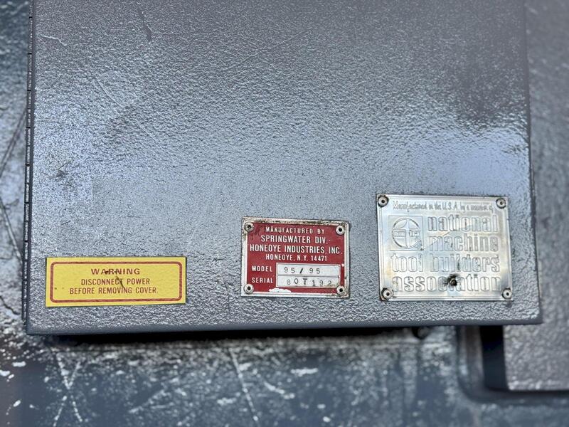 6" x 6" x 1/2" Iron Crafter #95/95, hydraulic ironworker, 95 ton, 1-1/8" x 10" flat bar, 4" x 4" x 1/2" - Image 5