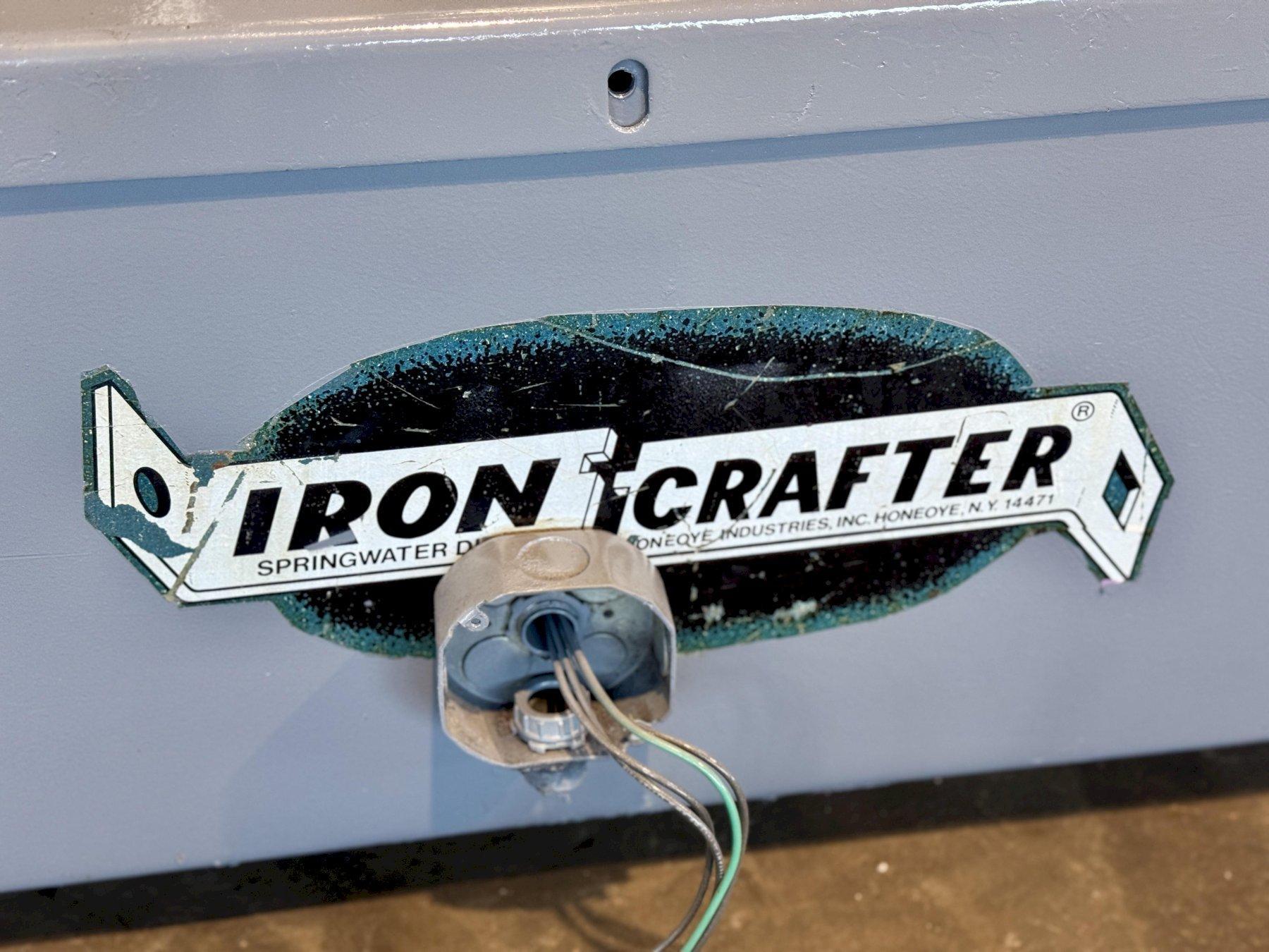 6" x 6" x 1/2" Iron Crafter #95/95, hydraulic ironworker, 95 ton, 1-1/8" x 10" flat bar, 4" x 4" x 1/2" - Image 8