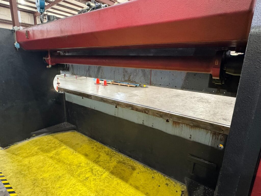150 Ton, Atlantic #HDE.150.12, hydraulic press brake, 12' overall, 122" between housing, 4.72" stroke, 9.8" - Image 2
