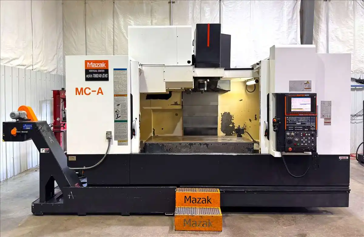 Mazak #Nexus-VCN-700D/40-IIHS, CNC vertical machining center, Mazatrol Matrix Control, 60.2" X, 27.6" Y - Image 1