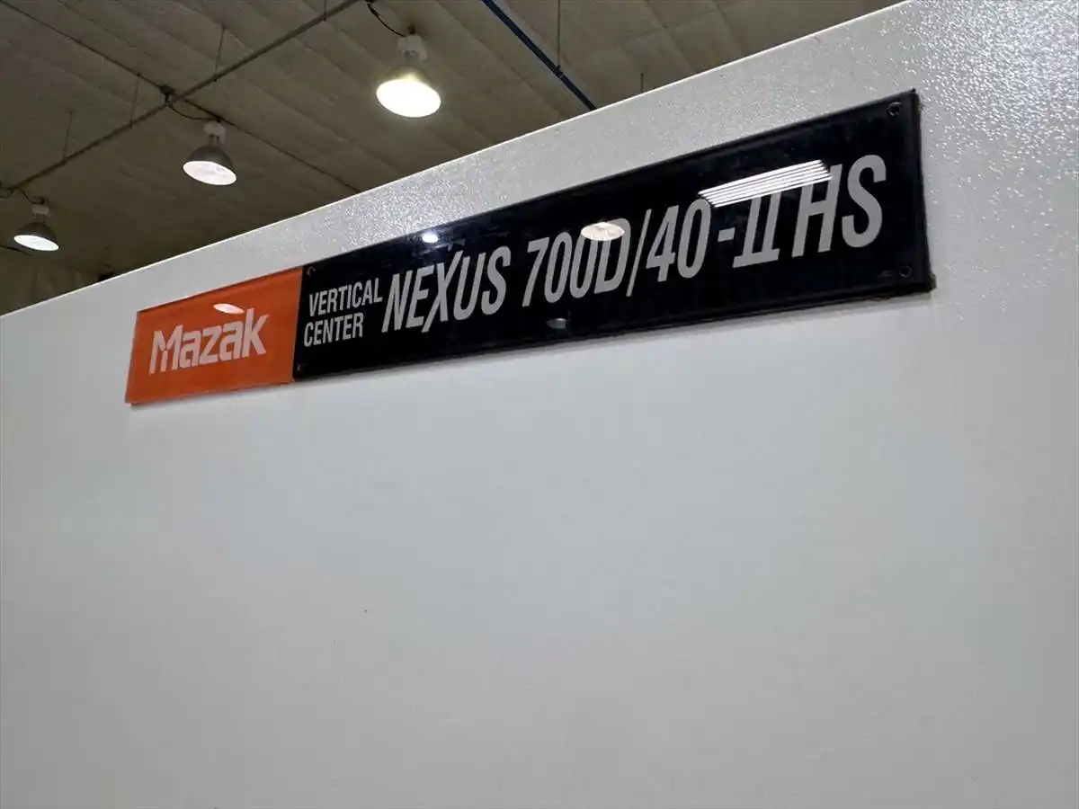 Mazak #Nexus-VCN-700D/40-IIHS, CNC vertical machining center, Mazatrol Matrix Control, 60.2" X, 27.6" Y - Image 9