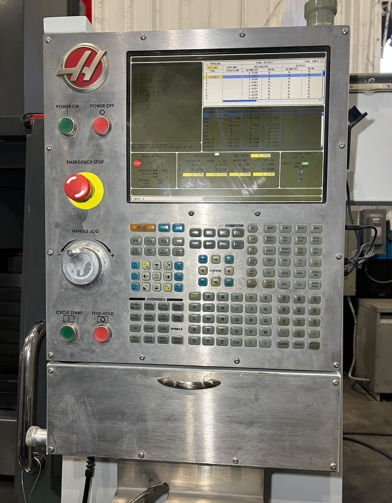 Haas #VF-1, CNC vertical machining center, 24 automatic tool changer, 20" X, 16" Y, 20" Z, 30000 RPM, 30 - Image 4