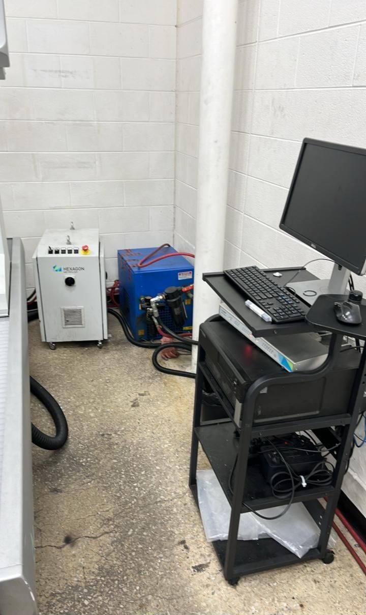 Hexagon #Global-Advantage-9.15.8, bridge coordinate measuring machine, 35.4" X, 59.1" Y, 31.5" Z, LSP-X1h - Image 6