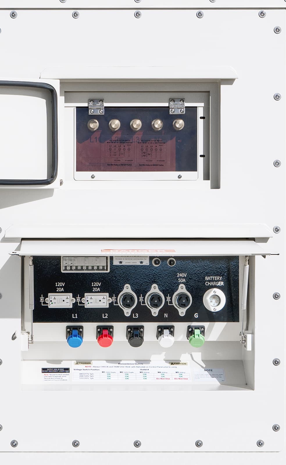100 KW Wanco #WSP140, diesel generator set, trailer mounted, 277/480 Volts, Tier 4F, sound attenuated - Image 3