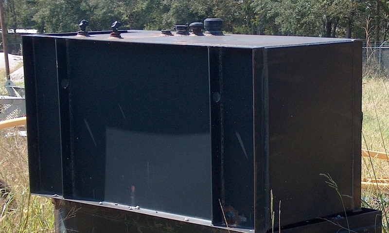 200 gallon Wedlake #761, UL fuel tank base, 33" W x 72" L x 36" H, 20000 lb. max. load - Image 2