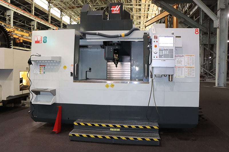 Haas #VR-8, 5-axis CNC vertical machining center, 50 automatic tool changer, 64" X, 40" Y, 42" Z, 64" x36" - Image 3