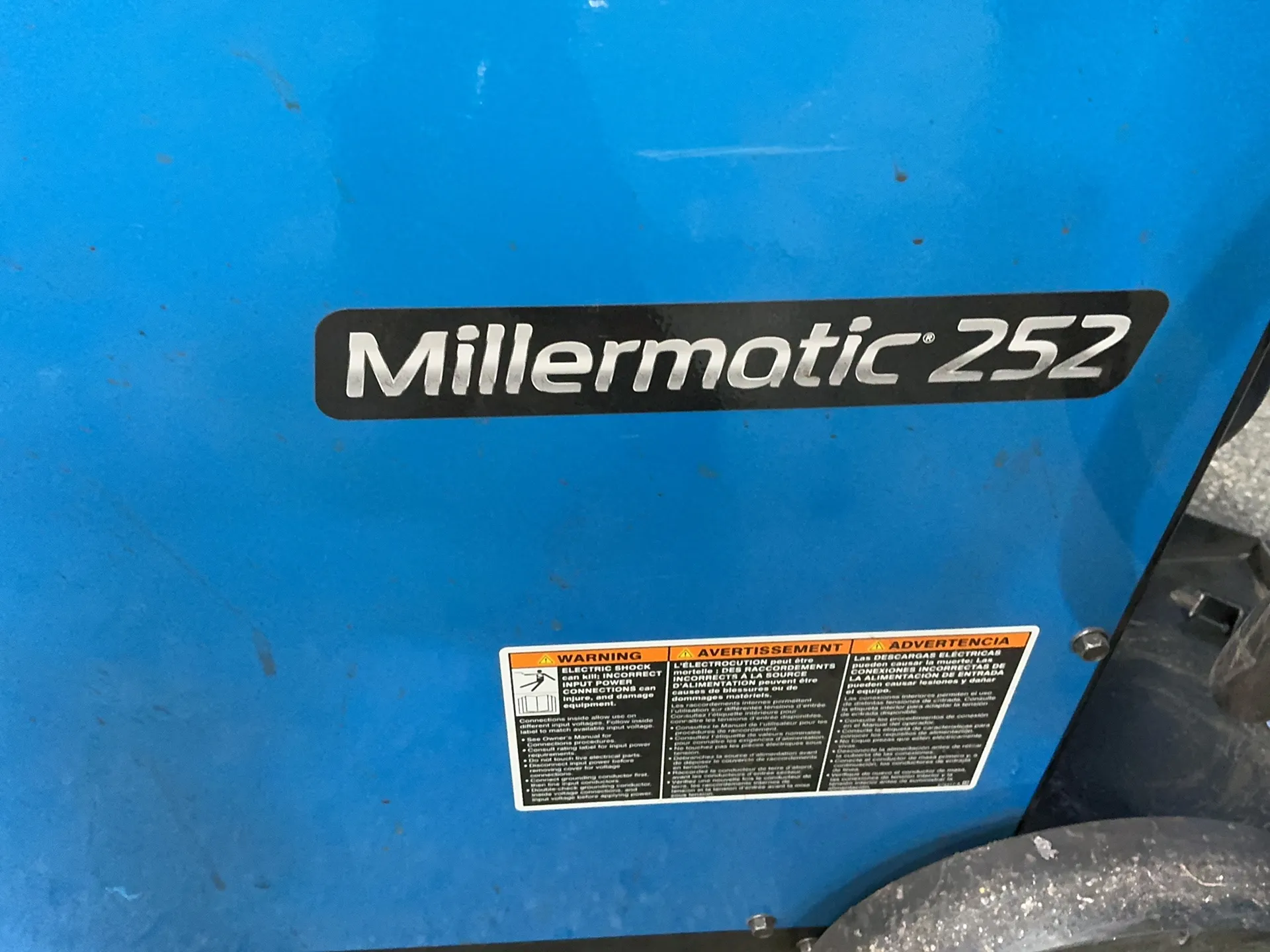 Miller #MILLERMATIC-252, welder, 200 Amp, 208/240 V., 1 Ph., 60 Hz. (2 available) - Image 4