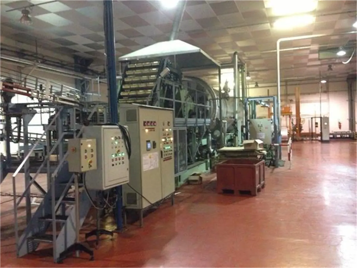 99.2" x 551.2" ACB Hydrolock, continuous horizontal autoclave, 150-250 cans/minute, 15811 gallon, 116 psi - Image 3