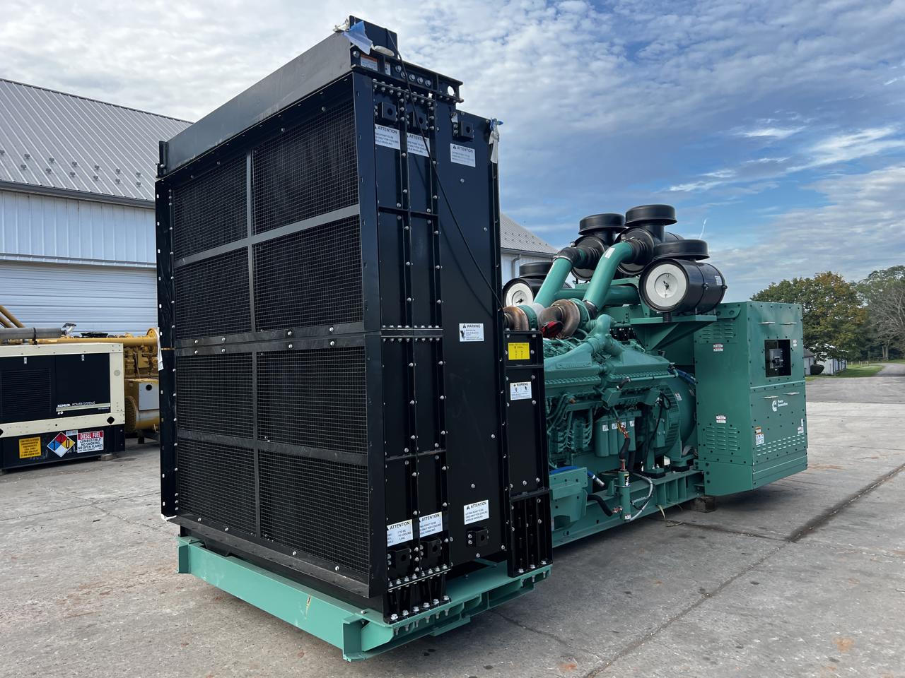 1500 KW Cummins/Onan #DQGAS-2160002, Diesel Generator Set, 277/480 Volts, 1800 RPM Cummins QSK50 engine - Image 5