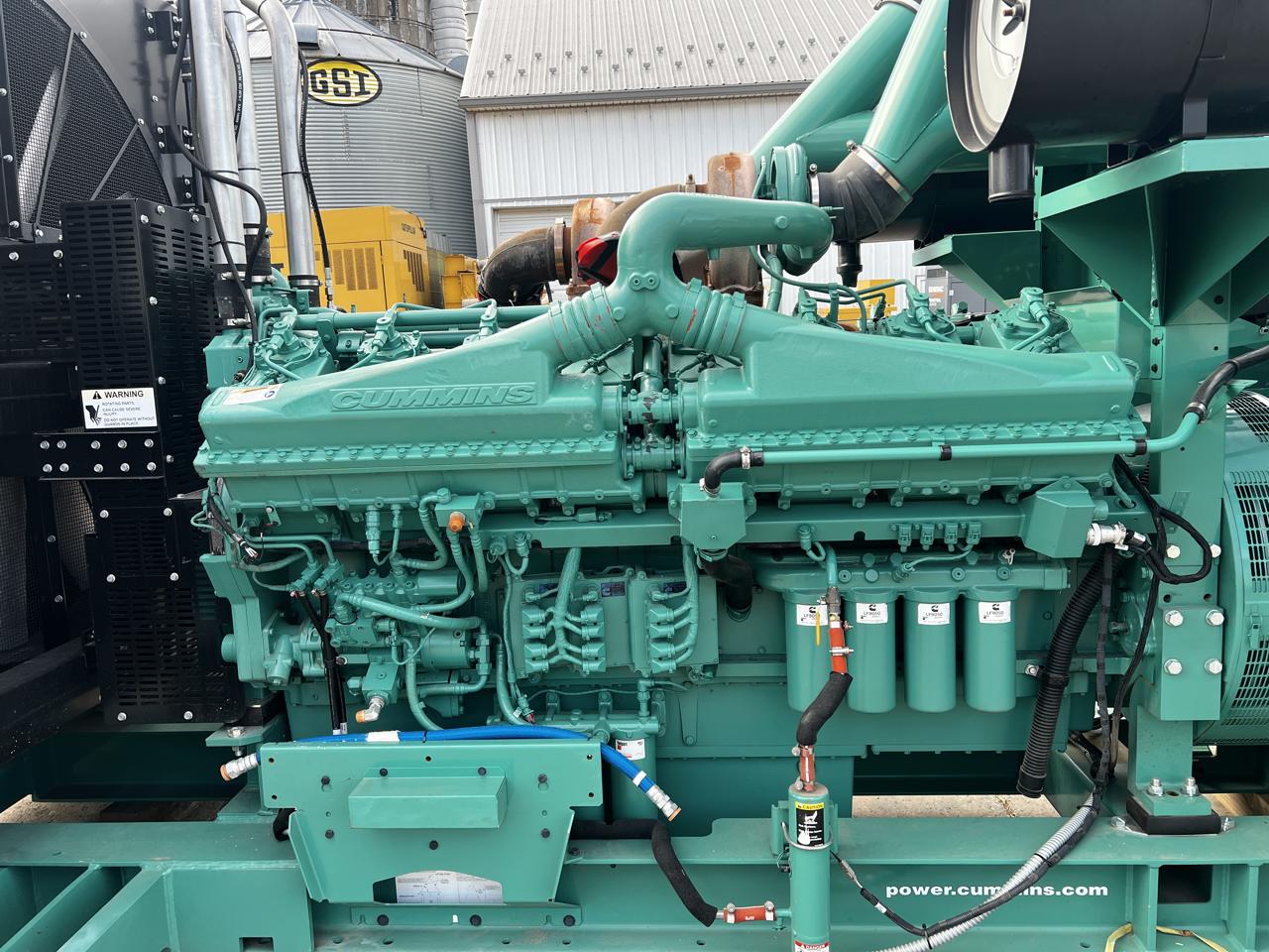 1500 KW Cummins/Onan #DQGAS-2160002, Diesel Generator Set, 277/480 Volts, 1800 RPM Cummins QSK50 engine - Image 6