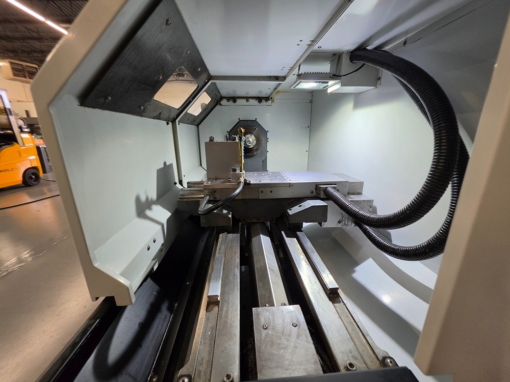 Haas #TL-1, CNC Toolroom Lathe, 8" X, 30" Z, 20" swing, 16" max. cutting diameter, 30" max. cutting length - Image 5