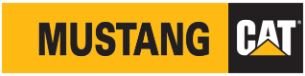 Logo for Mustang Cat - Heavy Machinery