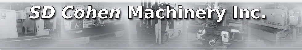 Logo for S D Cohen Machinery Ltd