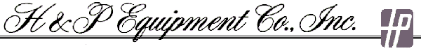 Logo for H & P Equipment Co Inc