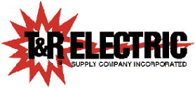 Logo for T & R Electric Supply Co Inc