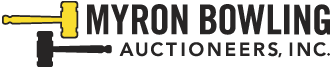 Logo for Myron Bowling Auctioneers Inc