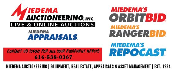 Logo for Miedema Auctioneering & Appraisals Inc